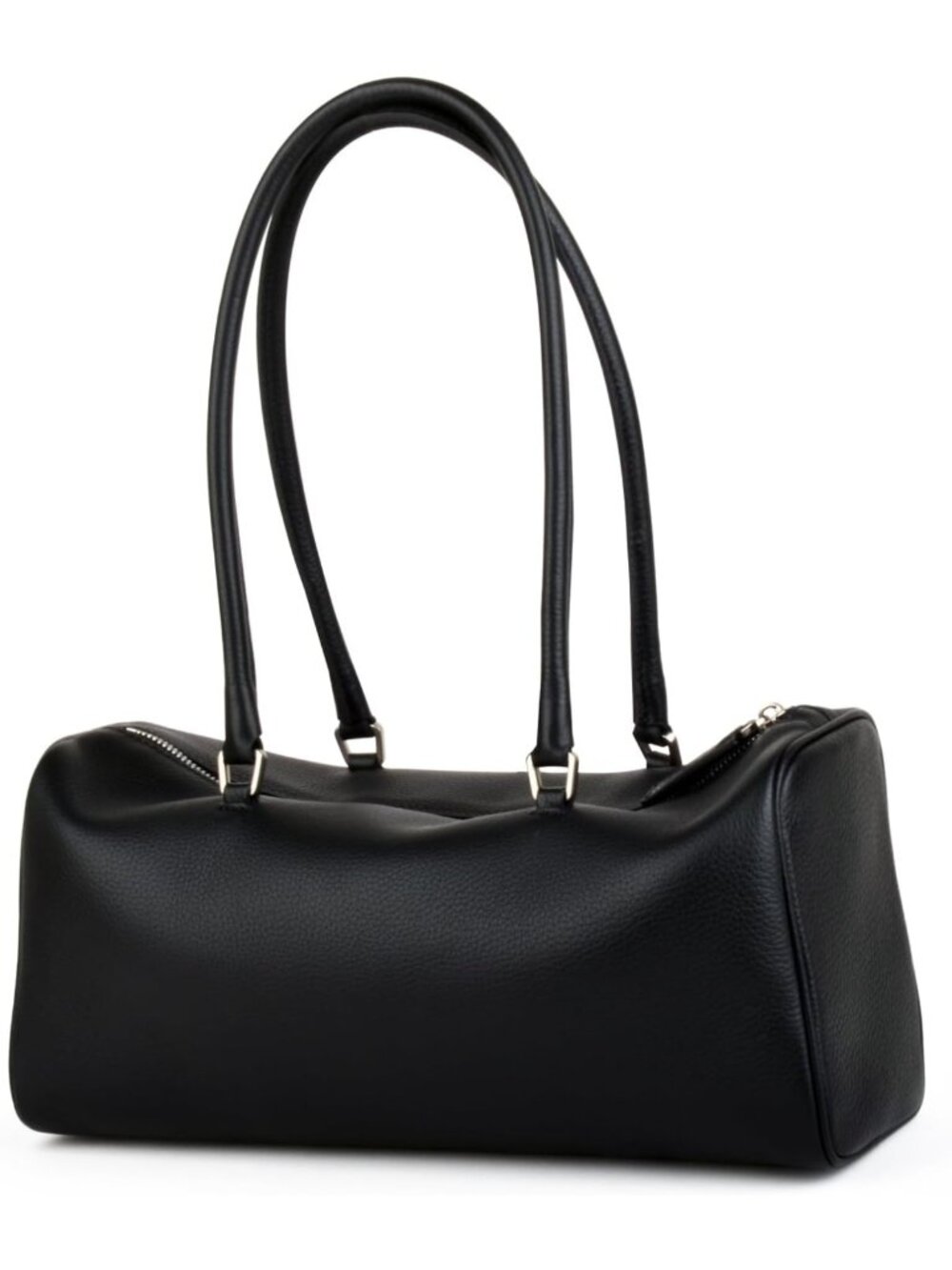 Premium Full-Grain Leather Handbag | Stylish Top Handle Barrel Purse